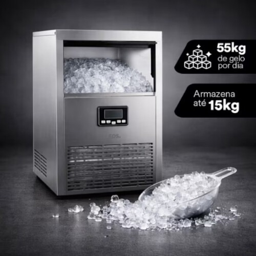 M�quina de gelo 55 Kg Ice Compact Pro - EMG5515I  220V