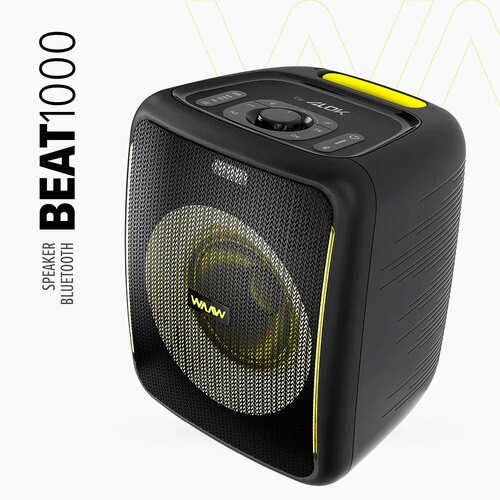 Caixa de som portátil 70W RMS Bluetooth Entrada P10 com Led - BEAT 1000 Caixa de som portátil 70W RMS Bluetooth Entrada P10 com Led - BEAT 1000