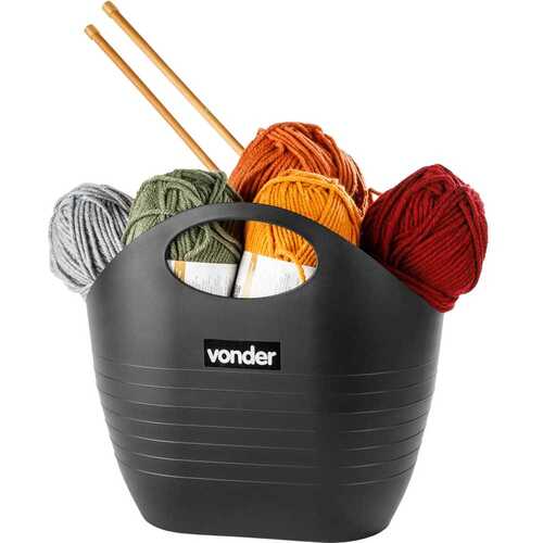 Bolsa pl�stica multiuso 8,5 litros preta