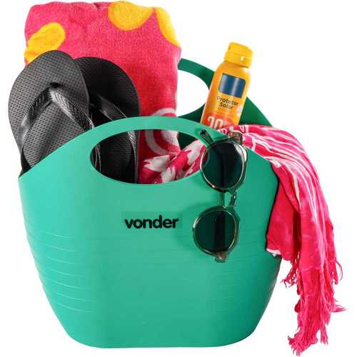 Bolsa plástica multiuso 8,5 litros verde Bolsa plástica multiuso 8,5 litros verde