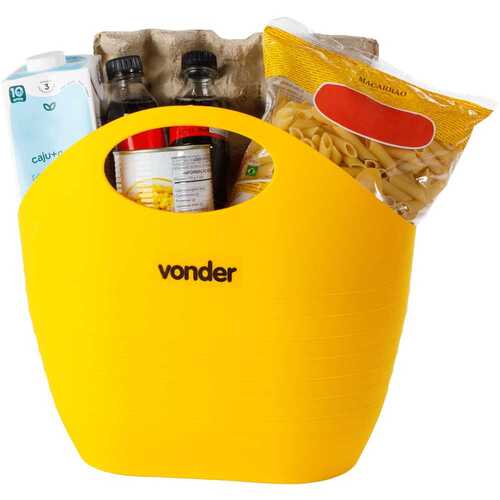 Bolsa pl�stica multiuso 20 litros amarela