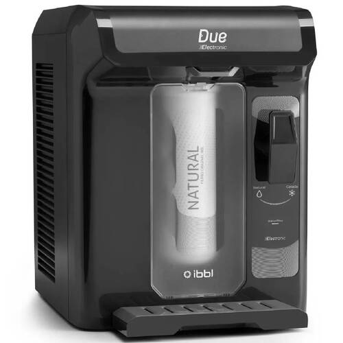Purificador de água natural e gelada eletrônico Grafite - Due Electronic 110V/220V Purificador de água natural e gelada eletrônico Grafite - Due Electronic 110V/220V