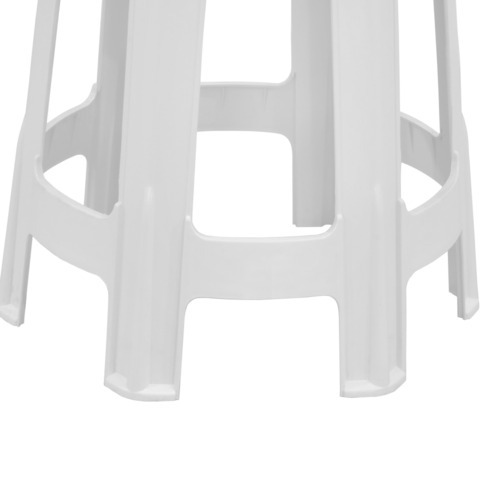 Banqueta pl�stica 6 p�s capacidade 152 Kg - Guaxuma