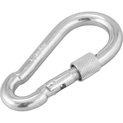 Mosquet�o com trava roscada 8 mm x 80 mm   