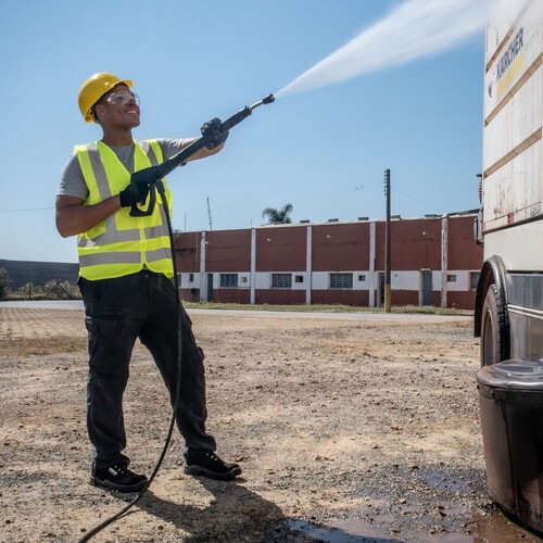 Lavadora de alta press�o 2175 libras com motor 4 polos trif�sico 220V - HD 12/15-4 Super