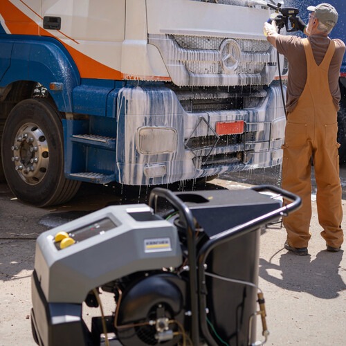 Lavadora de alta press�o �gua quente 2175 libras trif�sica 220V - HDS 8/15-4