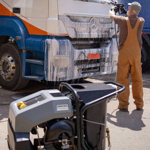 Lavadora de alta press�o �gua quente 2175 libras trif�sica 220V - HDS 8/15-4