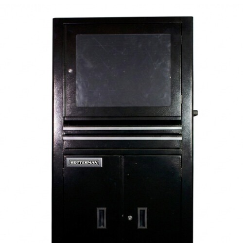 Rack fechado para computador com visor de acr�lico - RLL-29P