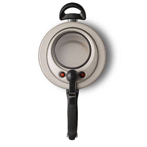 Panela de pressão 4,5 litros com visor baunilha - 1278 Panela de pressão 4,5 litros com visor baunilha - 1278