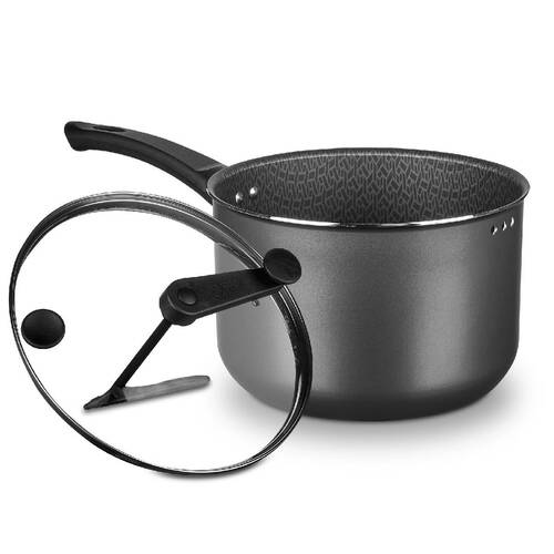 Pipoqueira antiaderente 4,8L com tampa de vidro grafite - 1313 Pipoqueira antiaderente 4,8L com tampa de vidro grafite - 1313