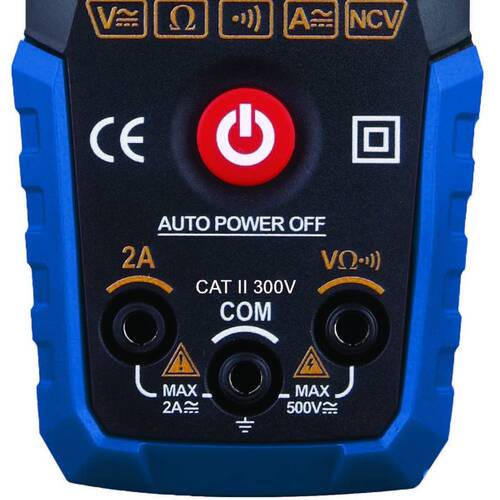 Mult�metro digital port�til 300V CAT II AC/DC - SM-1000