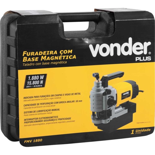 Furadeira com base magn�tica 1880 watts - FMV 1880  220V