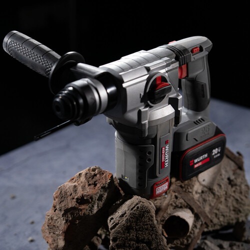 Martelete perfurador e rompedor a bateria 20V 2,8J Brushless SDS-Plus com bateria  110V/220V