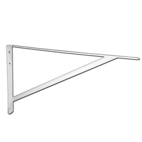 Cantoneira tipo mão francesa 20 x 25 cm branco - BFH1529 Cantoneira tipo mão francesa 20 x 25 cm branco - BFH1529