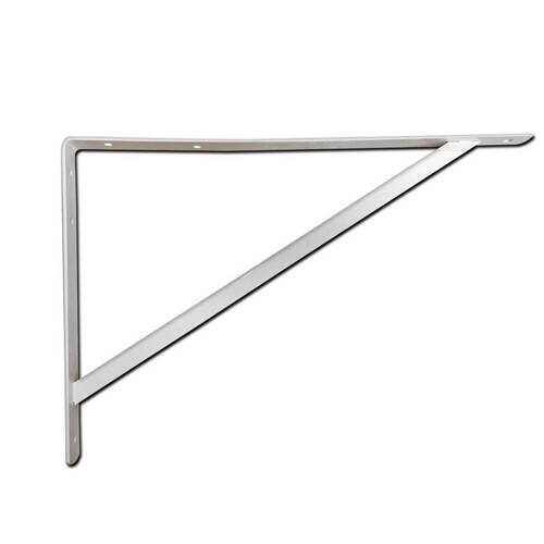 Cantoneira tipo mão francesa 20 x 30 cm branco - BFH1530 Cantoneira tipo mão francesa 20 x 30 cm branco - BFH1530