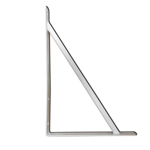 Cantoneira tipo mão francesa 25 x 40 cm branco - BFH1532 Cantoneira tipo mão francesa 25 x 40 cm branco - BFH1532