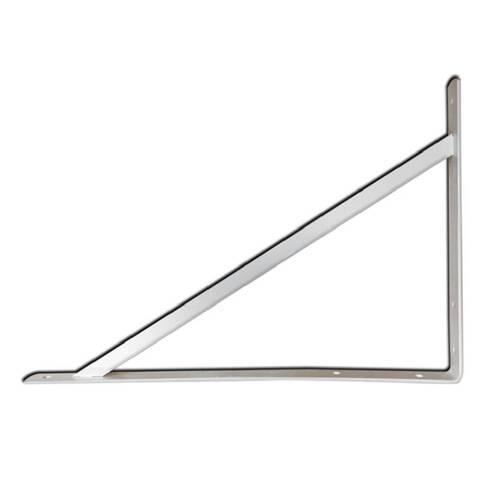 Cantoneira tipo mão francesa 25 x 40 cm branco - BFH1532 Cantoneira tipo mão francesa 25 x 40 cm branco - BFH1532