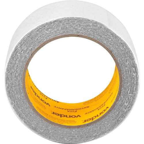 Fita adesiva antiderrapante transparente 50mm x 5m Fita adesiva antiderrapante transparente 50mm x 5m