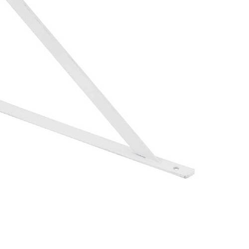 Cantoneira tipo m�o francesa 25 cm branco