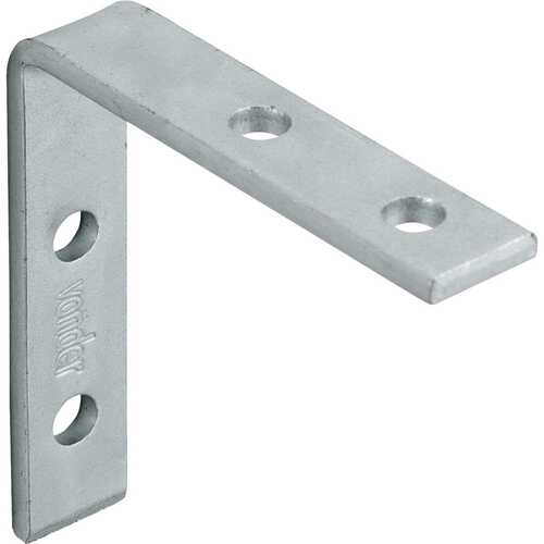 Cantoneira para cortina 5 x 5 cm zincada com 4 pe�as
