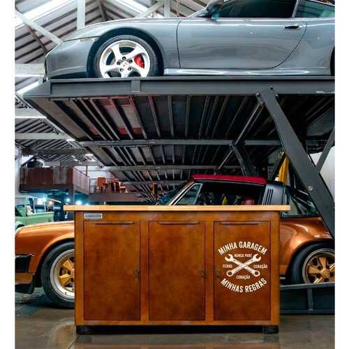Bancada fechada com 3 portas My Garage RLL-203 Bancada fechada com 3 portas My Garage RLL-203