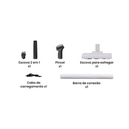 Aspirador de pó portátil 2 em 1 a bateria 7,4V - BOM-7005 Aspirador de pó portátil 2 em 1 a bateria 7,4V - BOM-7005