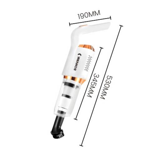Aspirador de pó portátil 2 em 1 a bateria 7,4V - BOM-7005 Aspirador de pó portátil 2 em 1 a bateria 7,4V - BOM-7005