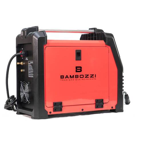 Inversora de solda multiprocesso 180A para Eletrodo Mig e Tig - MTE 180 Synergic  110V/220V