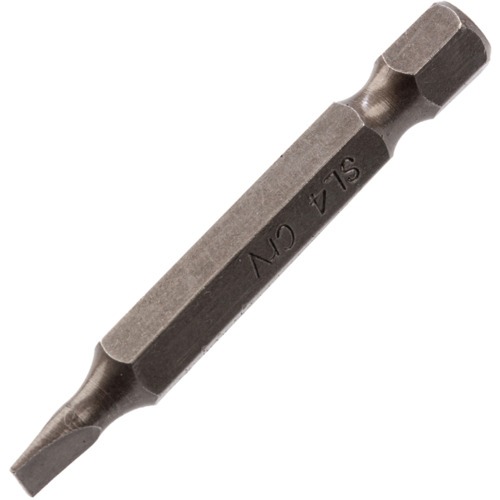 Bits fenda SL4 x 50 mm encaixe 1/4 Bits fenda SL4 x 50 mm encaixe 1/4