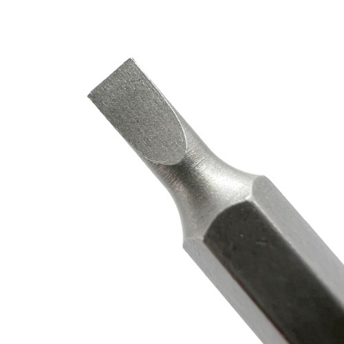 Bits fenda SL4 x 75 mm encaixe 1/4 Bits fenda SL4 x 75 mm encaixe 1/4