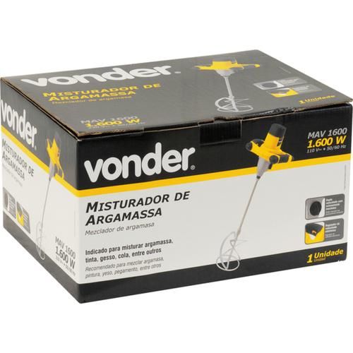 Misturador eltrico para argamassa 1.600 watts dimetro da lmina de 160 mm  - MAV 1600  110V