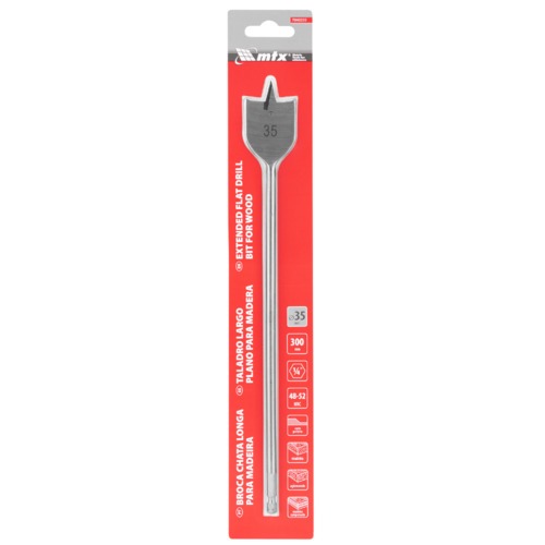 Broca chata longa para madeira 35 x 300 mm - 7040359