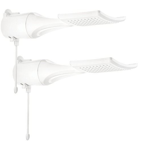Kit 2 Chuveiros eletrônicos 6800 watts 220V - Loren Shower Kit 2 Chuveiros eletrônicos 6800 watts 220V - Loren Shower