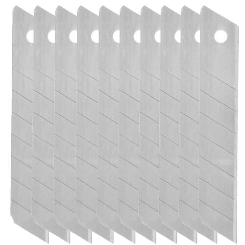 L�mina para estilete 18 mm com 10 pe�as - BOM-5922