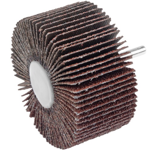 Roda de lixa 80 x 40 mm com haste - 741509 Roda de lixa 80 x 40 mm com haste - 741509
