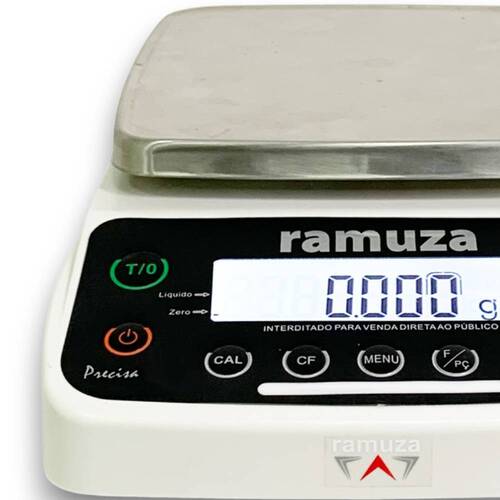 Balança digital de precisão 5200g x 0,01g com prato inox - Precisa 5200.2 110V/220V Balança digital de precisão 5200g x 0,01g com prato inox - Precisa 5200.2 110V/220V