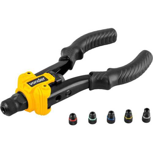 Rebitador manual tipo alavanca para rebites de até 6,4 mm - RA 500 Rebitador manual tipo alavanca para rebites de até 6,4 mm - RA 500