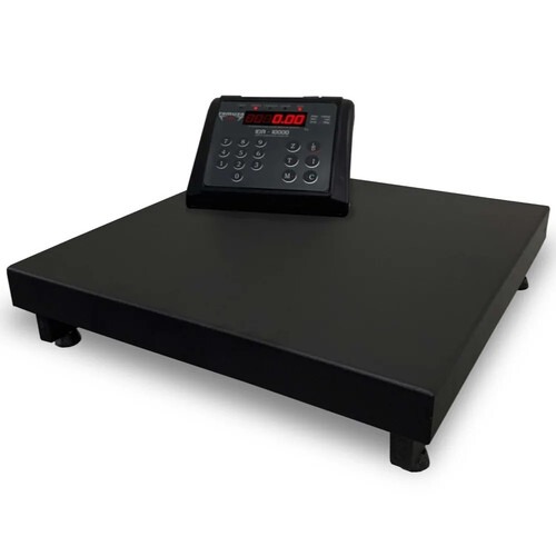 Balan�a digital a bateria com plataforma em a�o carbono 300 Kg x 100g - DPB  110V/220V