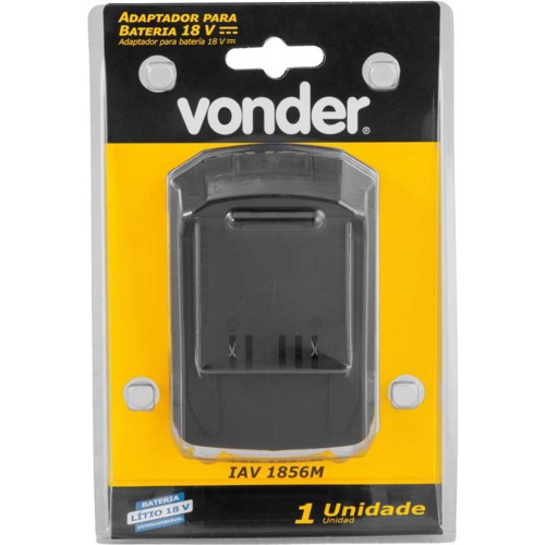 Adaptador para bateria 18V Linha Intercambiável IAV 1856M Adaptador para bateria 18V Linha Intercambiável IAV 1856M
