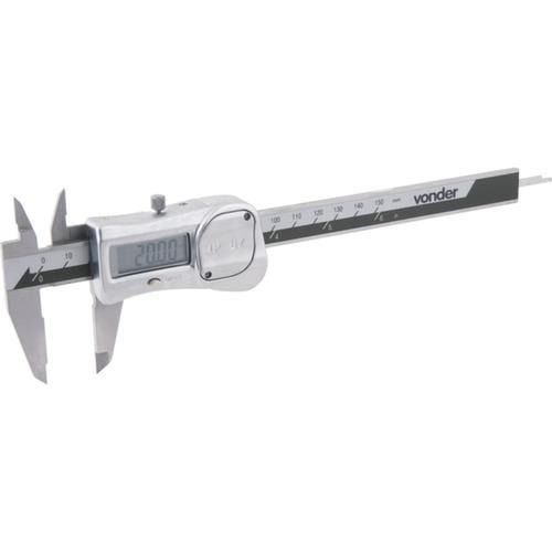 Paquímetro digital capacidade 150 mm leitura de 0,01 mm - PD 152 Paquímetro digital capacidade 150 mm leitura de 0,01 mm - PD 152