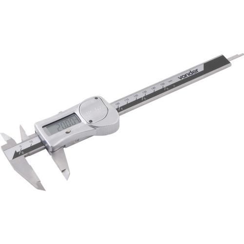 Paquímetro digital capacidade 150 mm leitura de 0,01 mm - PD 152 Paquímetro digital capacidade 150 mm leitura de 0,01 mm - PD 152