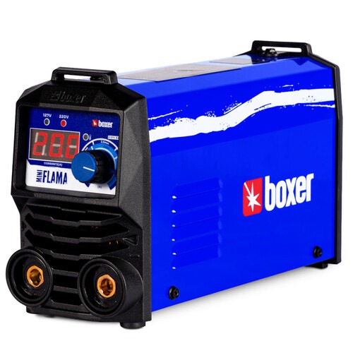 Inversora de solda 160A para Eletrodo revestido e Tig monof�sica - Mini Flama  110V/220V