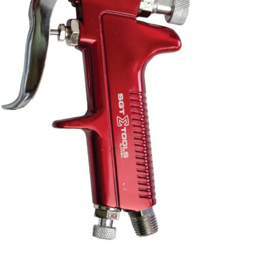 Pistola de pintura para tanque de pressão bico 1.8 mm Cp-10 - SGT-3202 Pistola de pintura para tanque de pressão bico 1.8 mm Cp-10 - SGT-3202