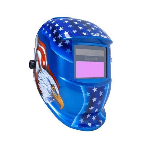 Máscara de solda com escurecimento automático tonalidade 9 a 13 águia azul - CX25 Máscara de solda com escurecimento automático tonalidade 9 a 13 águia azul - CX25