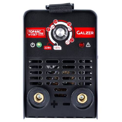 Inversora de solda 170A para Eletrodo revestido e Tig - TOP.ARC  110V/220V