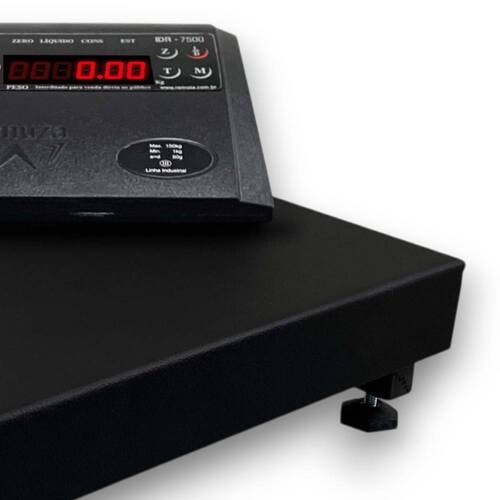 Balança digital com plataforma em aço carbono 300 Kg x 50 g - DP 110V/220V Balança digital com plataforma em aço carbono 300 Kg x 50 g - DP 110V/220V