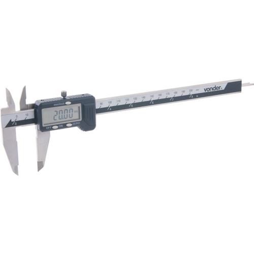 Paqumetro digital capacidade 200 mm leitura de 0,03 mm - PD 200