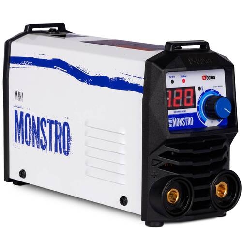 Inversora de solda 120A para Eletrodo revestido e Tig - Mini Monstro