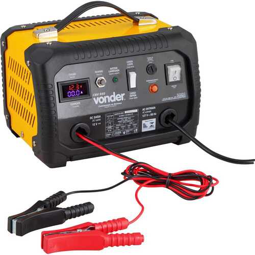 Carregador de bateria portátil 12 volts - CBV950 110V Carregador de bateria portátil 12 volts - CBV950 110V