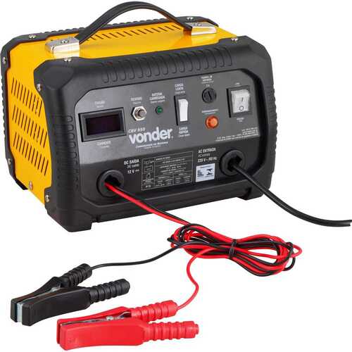 Carregador de bateria portátil 12 volts - CBV950 220V Carregador de bateria portátil 12 volts - CBV950 220V
